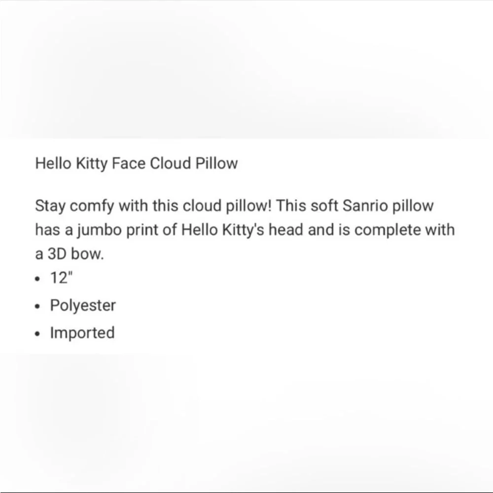 Sanrio hello kitty